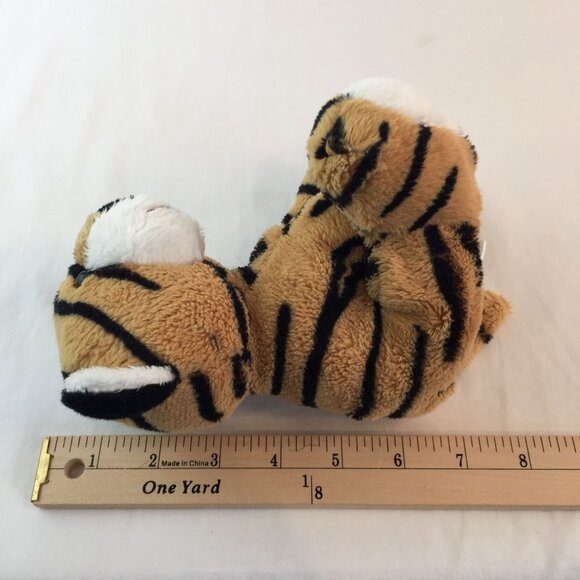 Animal Adventure Tiger Plush 7" Stuffed Animal Toy Sitting Striped Bengal 2011 - Picture 8 of 8